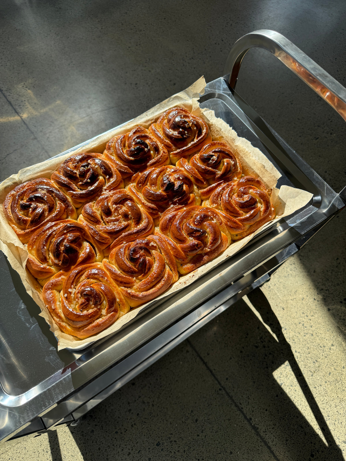 Cardamom Rose Rolls